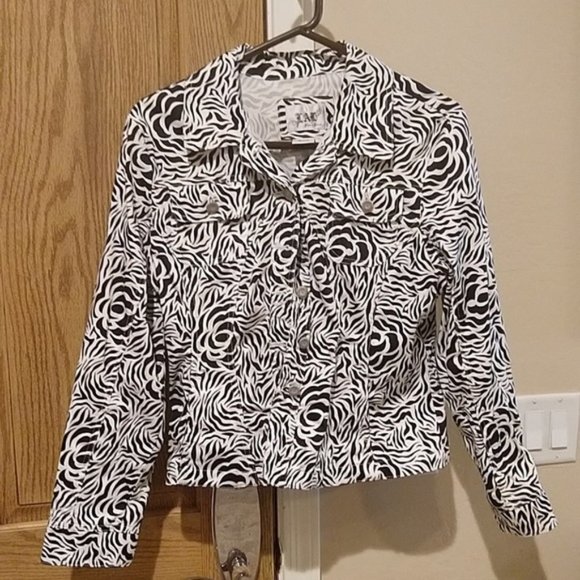 Worthington/Live A Little, size L blouse & jacket - Picture 5 of 7